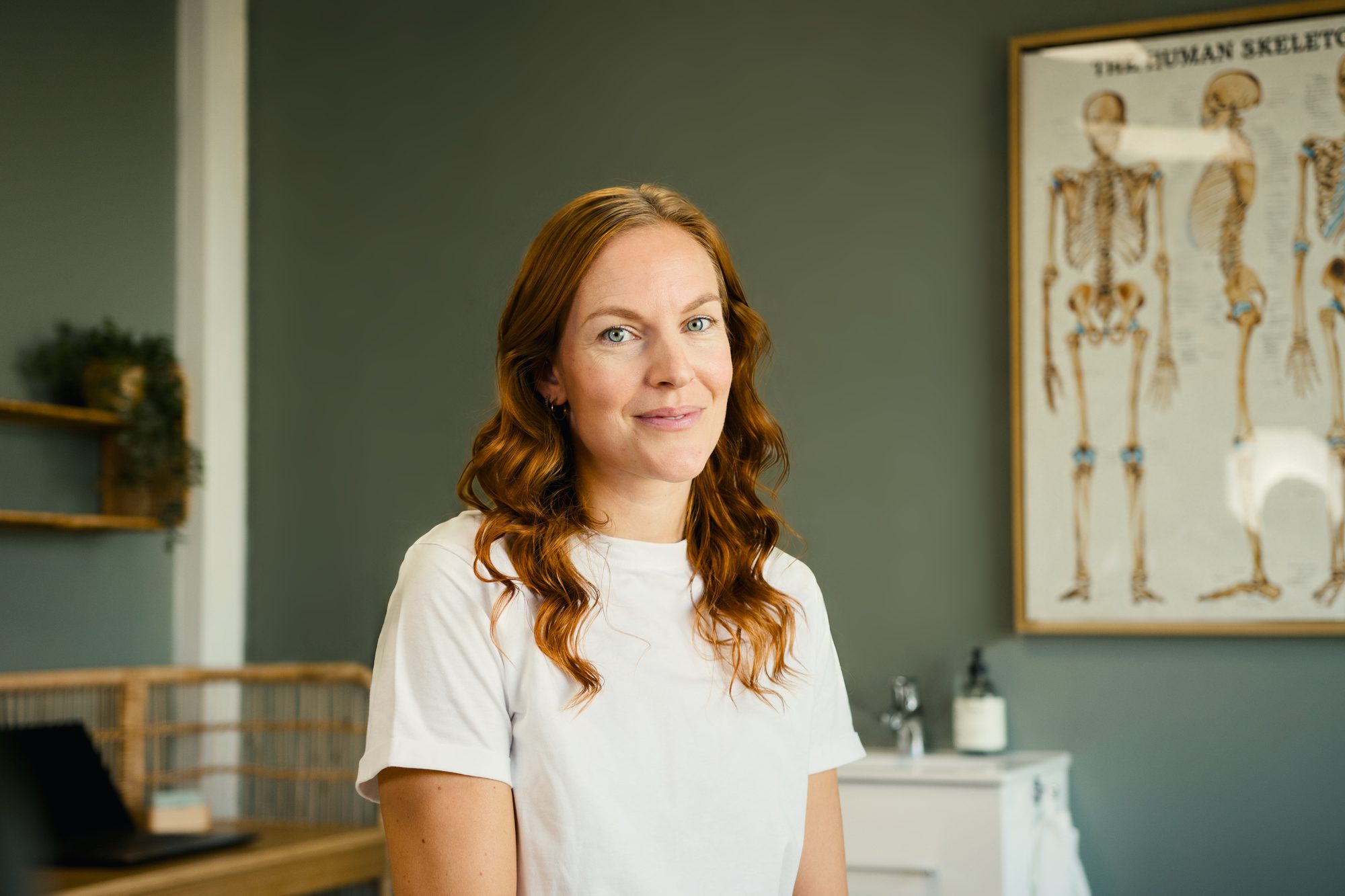 Elisabeth Brommeland i klinikken